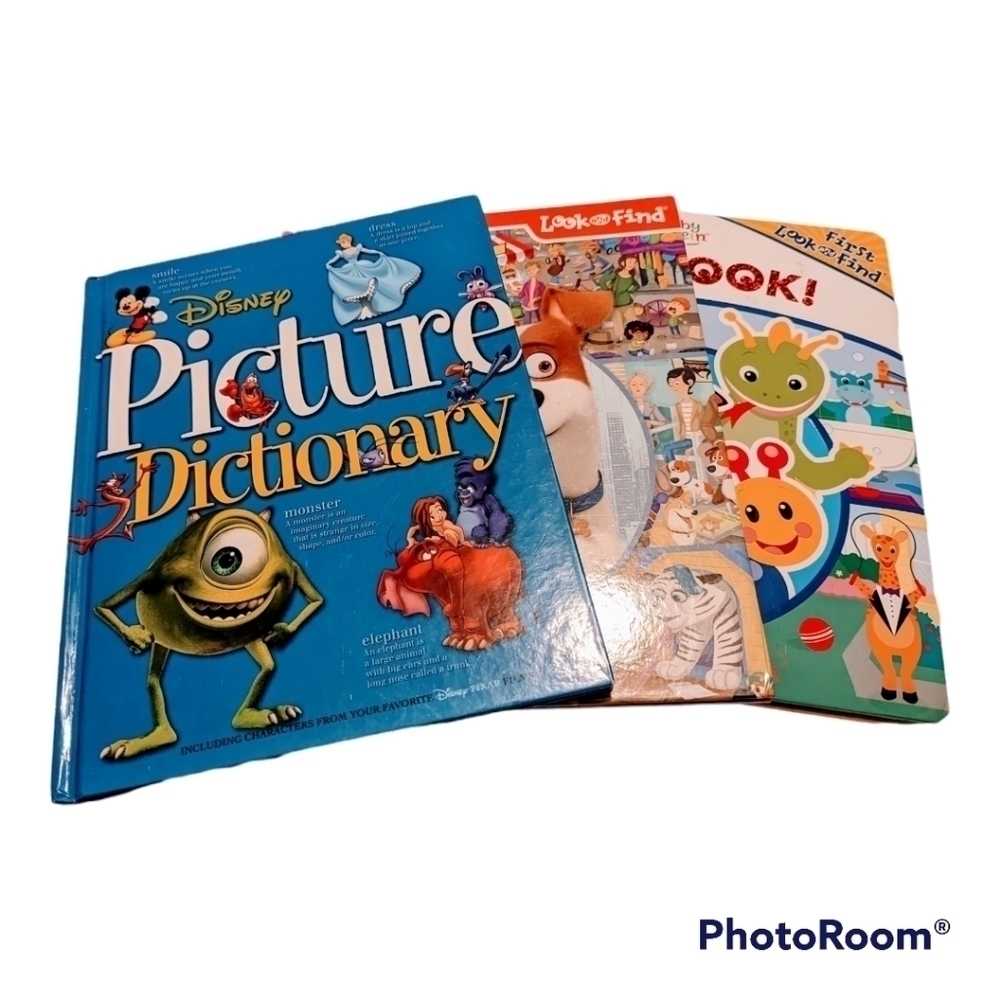 𝅺BUNDLE of 3 kids picture look books